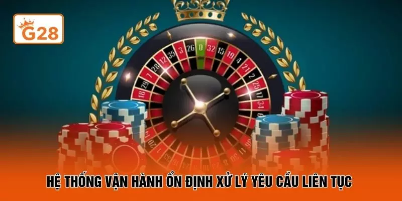 Hệ thống vận hành ổn định xử lý yêu cầu liên tục 