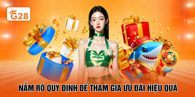 Nắm rõ quy định để tham gia ưu đãi hiệu quả