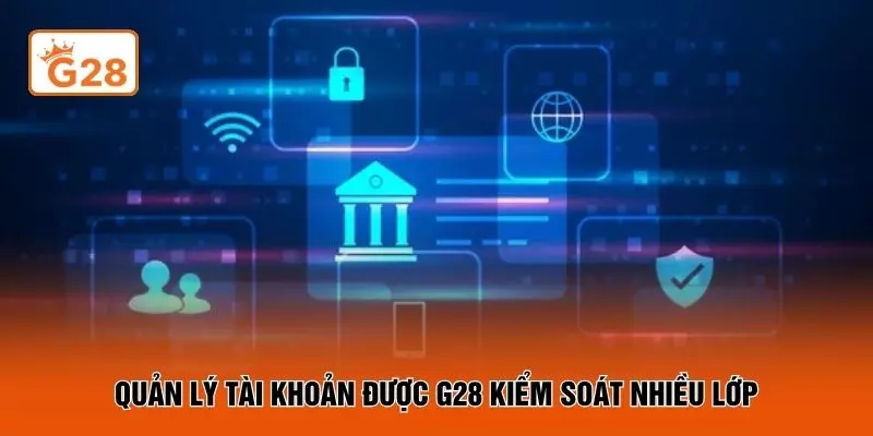 Quản lý tài khoản được G28 kiểm soát nhiều lớp