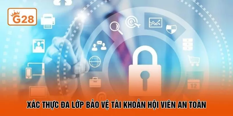 Xác thực đa lớp bảo vệ tài khoản hội viên an toàn